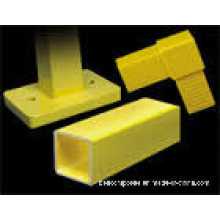 FRP Connector and Square-Tube, Fiberglass Fittings